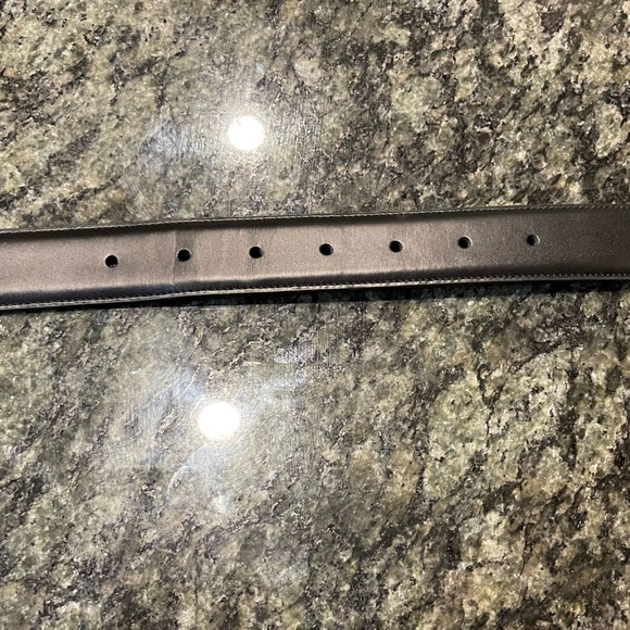 🖤NWT Penguin black leather belt size 38 - excellent condition - Picture 3 of 5